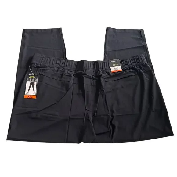 Eddie Baur Womens Black Traveler Ankle Pants UPF 50+ XXL - Picture 4 of 6